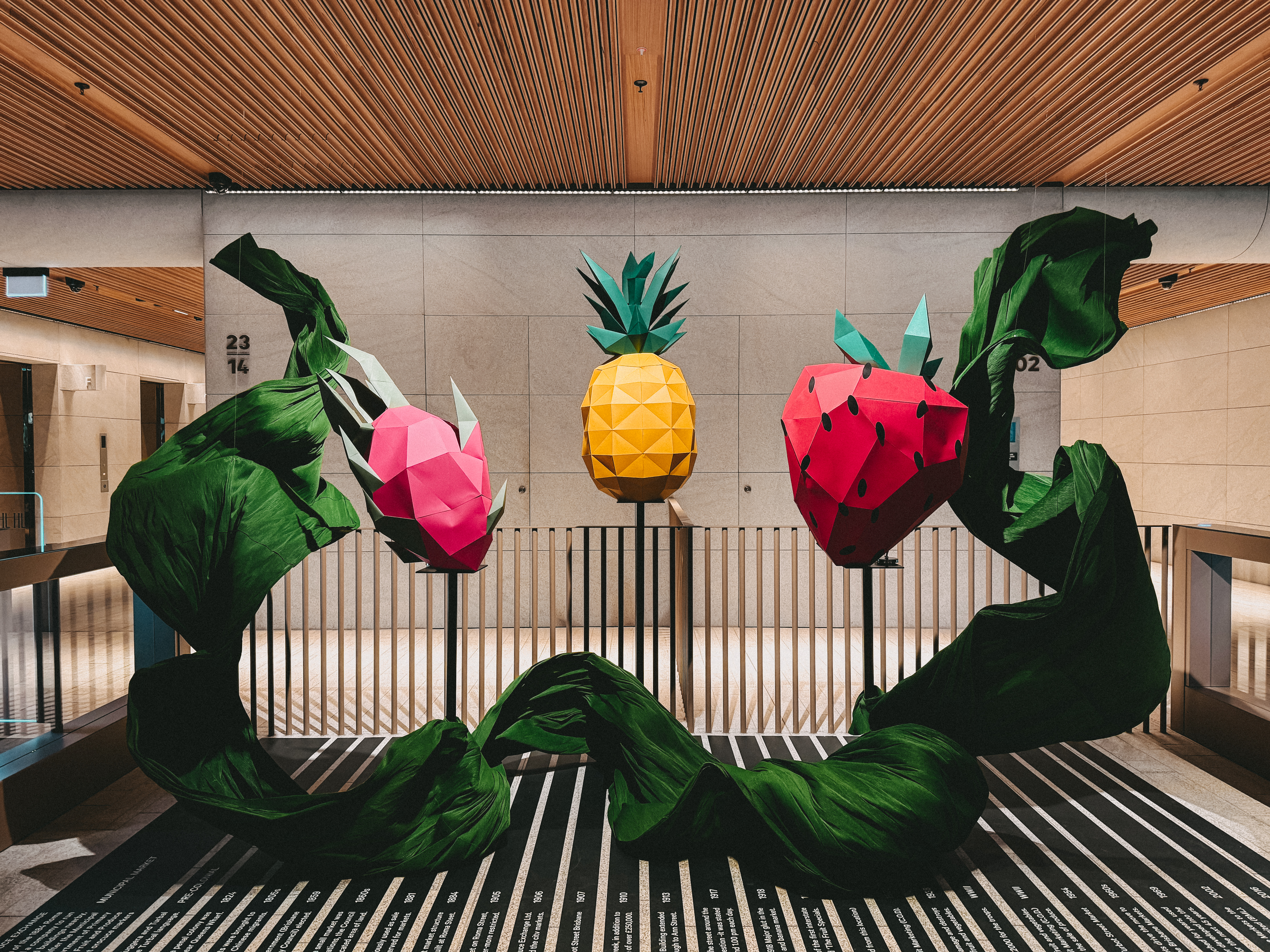 Mirvac EKKA Fruit Installation — Result